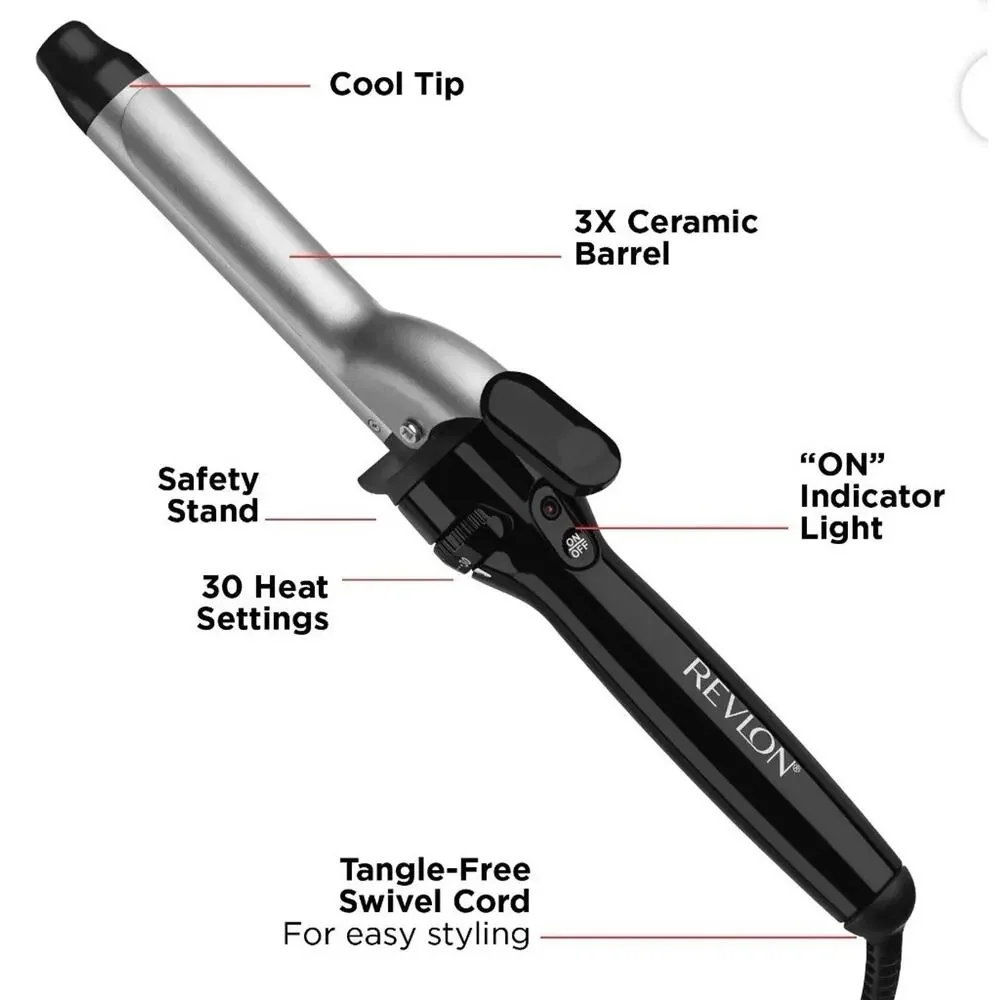 REVLON Perfect Heat Curling Iron 1